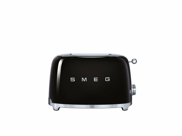 Smeg Brödrost 2 skivor TSF01 Svart