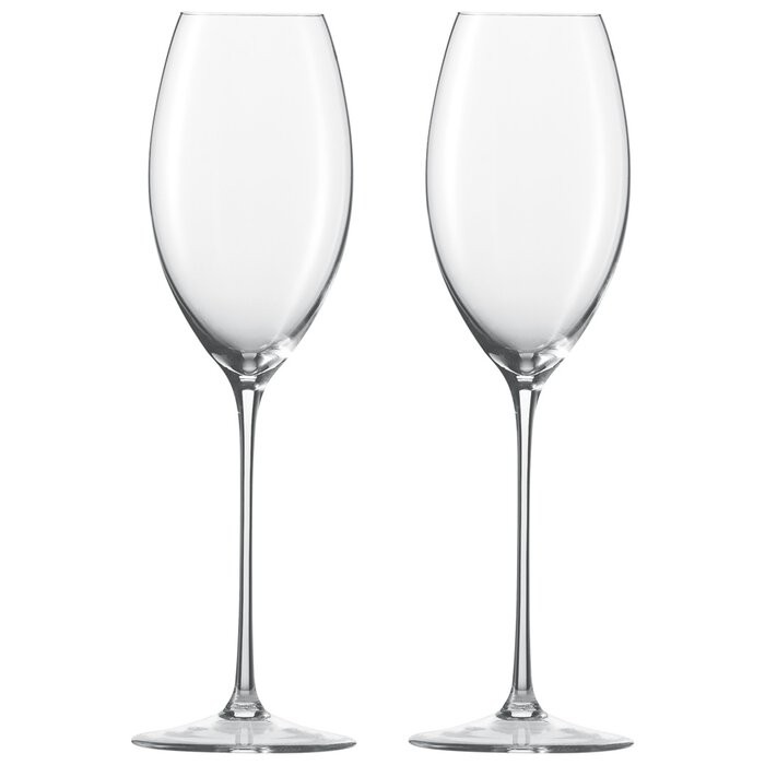 Enoteca Champagneglas 30 cl 2-pack Klar