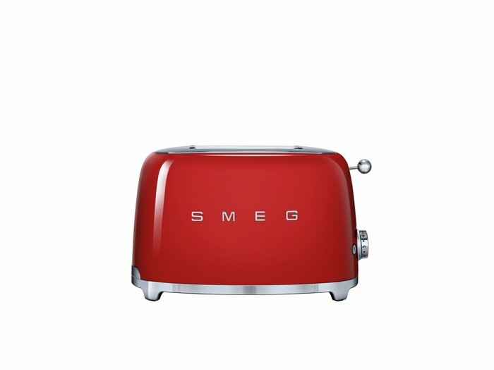 Smeg Brödrost 2 skivor TSF01 Röd