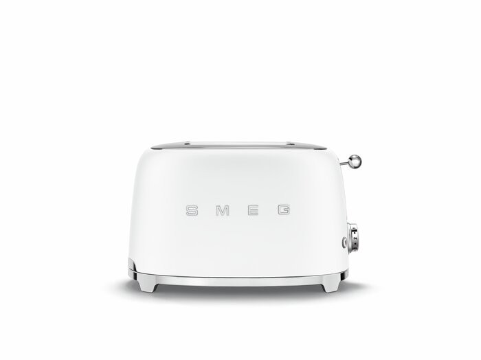 Smeg Brödrost 2 skivor TSF01 Matt vit