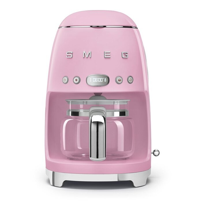 Smeg Kaffebryggare DCF02 1,4 L Rosa