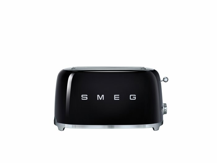 Smeg Brödrost 4 skivor TSF02 Svart