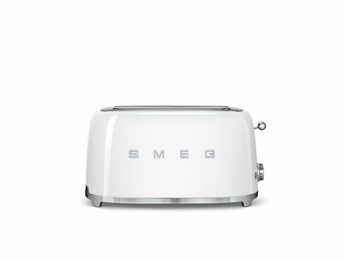 Smeg Brödrost 4 skivor TSF02 Vit