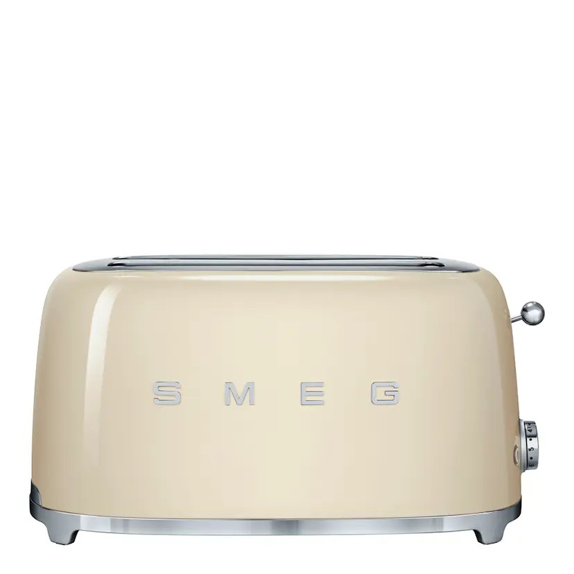 Smeg Brödrost 4 skivor TSF02 Creme