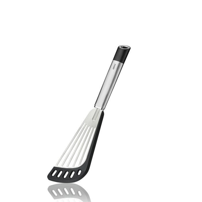 Primeline stekspade 31 cm stål/svart