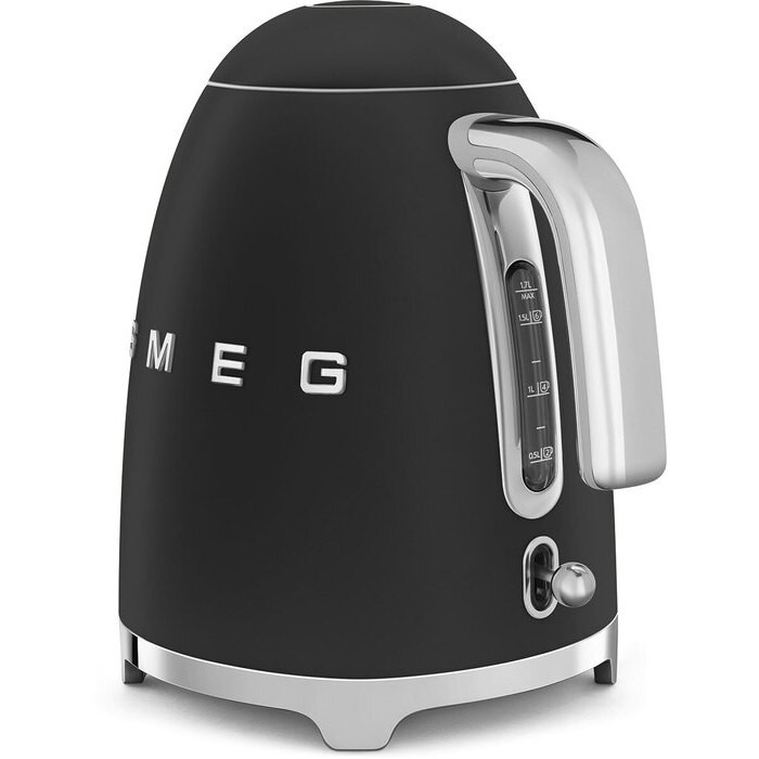 Smeg Vattenkokare KLF03 1,7 L Matt Svart