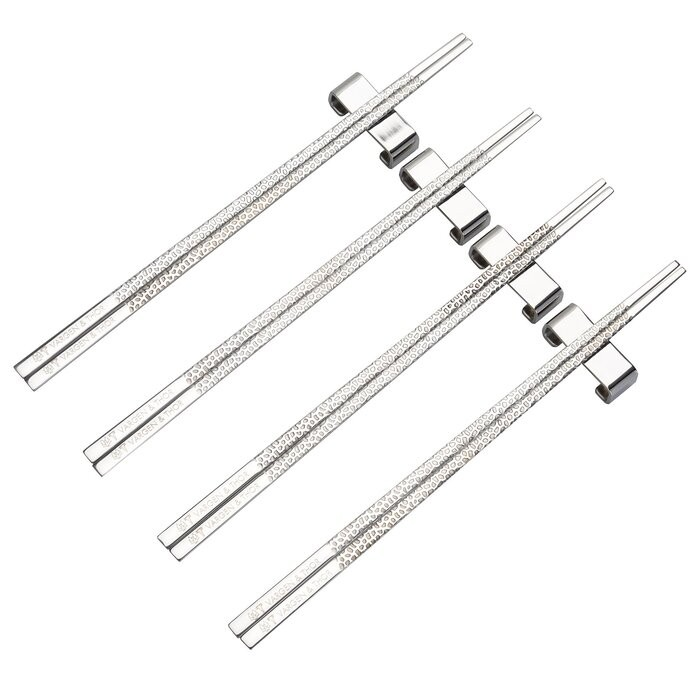 Kito Chopsticks ätpinnar med hållare 4-pack