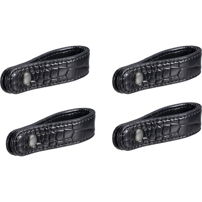 CroCo servettring 4-pack svart