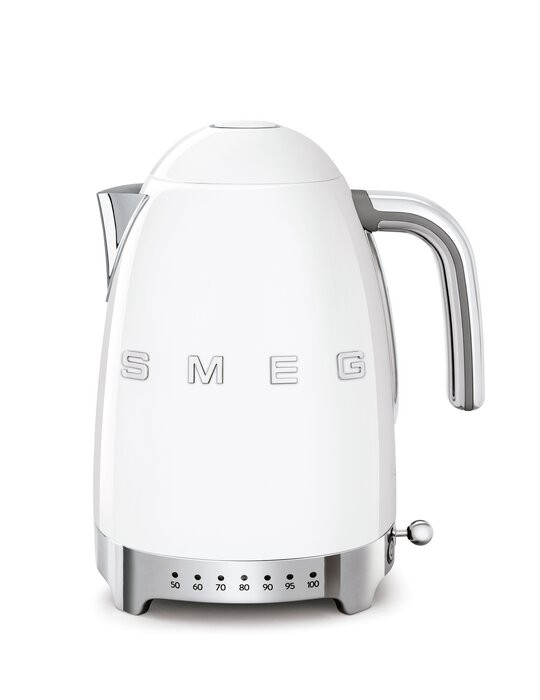 Smeg Vattenkokare 7 temperaturer KLF04 1,7 L Vit